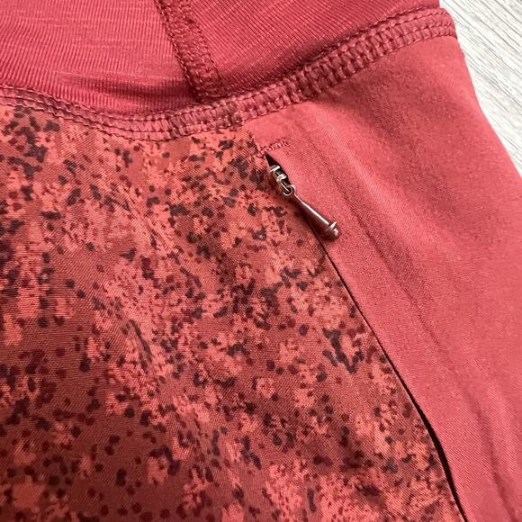 Outdoor Voices Womens Hudson Shorts Sz M Lined Pebbled Rust Gym Running Fitness - Picture 4 of 7